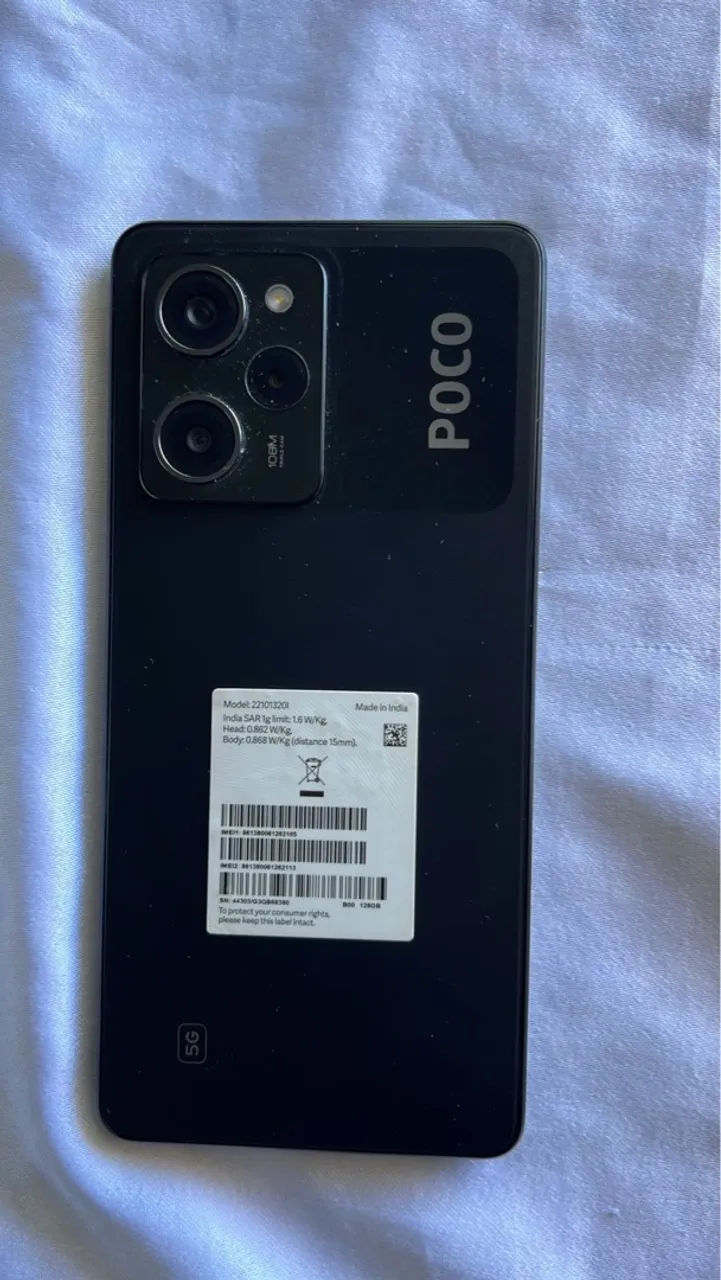Celular POCO X5 pro xiome 