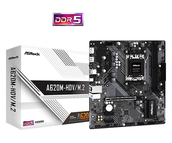 Placa Mãe ASRock A620M-HDV/M.2