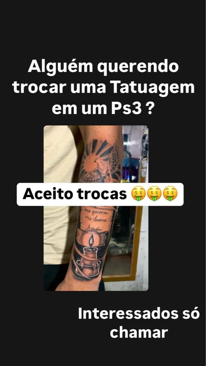 Tatuagem para Troca - PS3