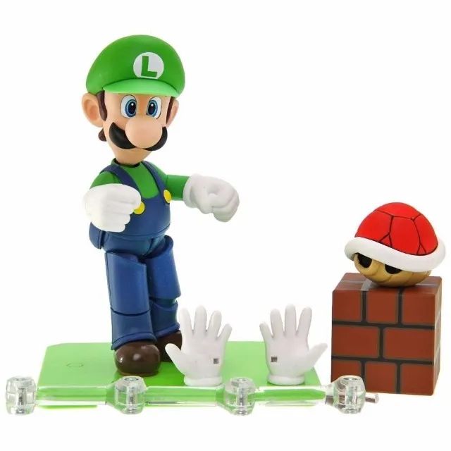 Luigi - S.h. Figuarts - Mario Bros - Original - Foto 4