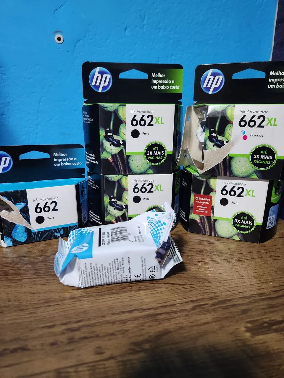 Cartuchos de tinta HP 662XL - Novos!