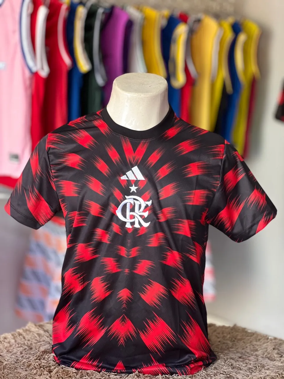 Camiseta Flamengo treino Adidas