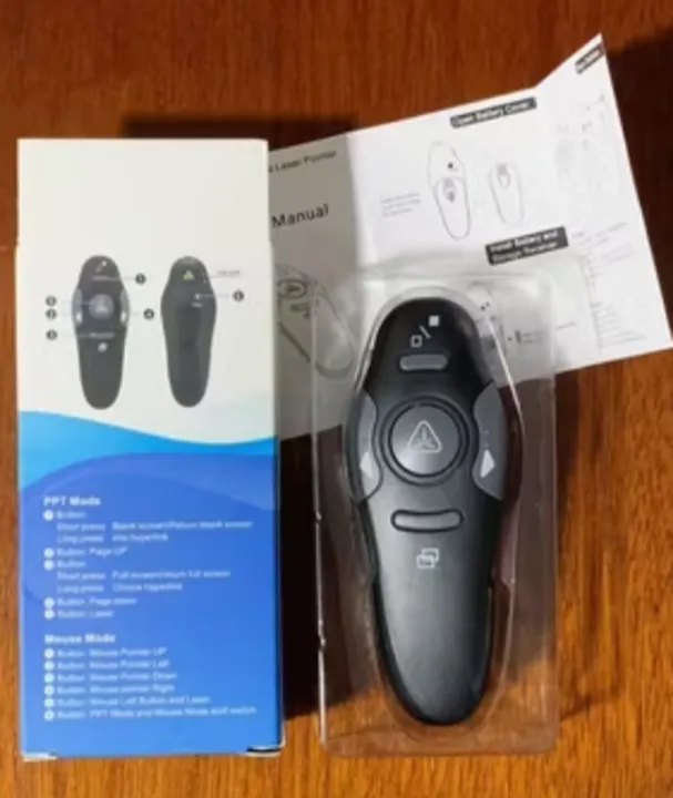 Passador De Slide Apresentador Multimídia Com Laser Pointer