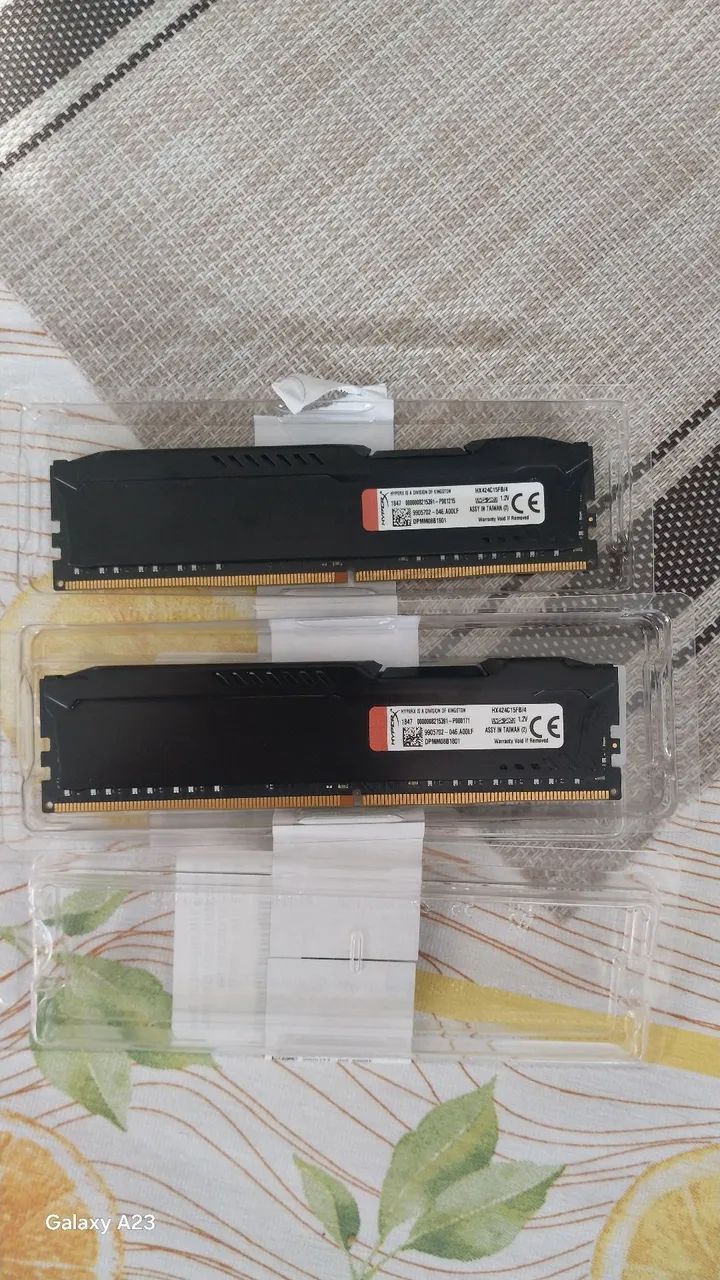 Memórias Ram HyperX 4GB DDR4 - Foto 2
