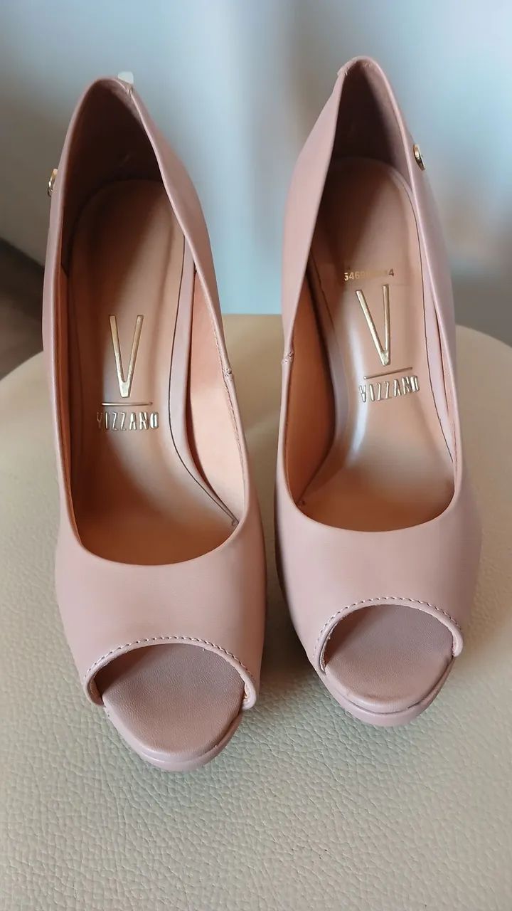 Sapato Scarpin Vizzano N° 37 Nude