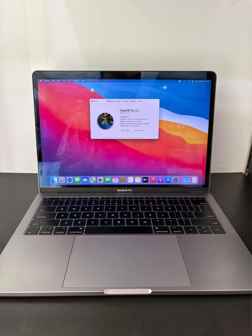 Apple MacBook Pro A1708 (Mid 2017) Prata 13.3
