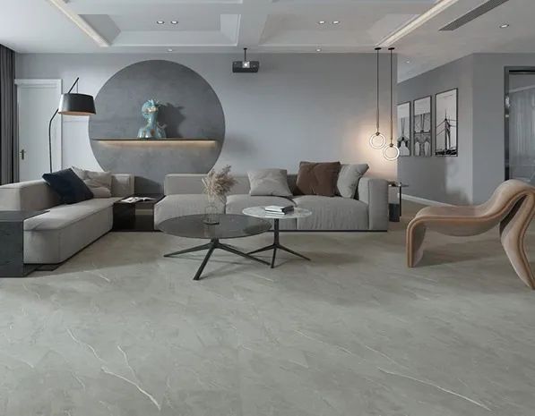 Piso vinílico Marmo Silver 90x90cm