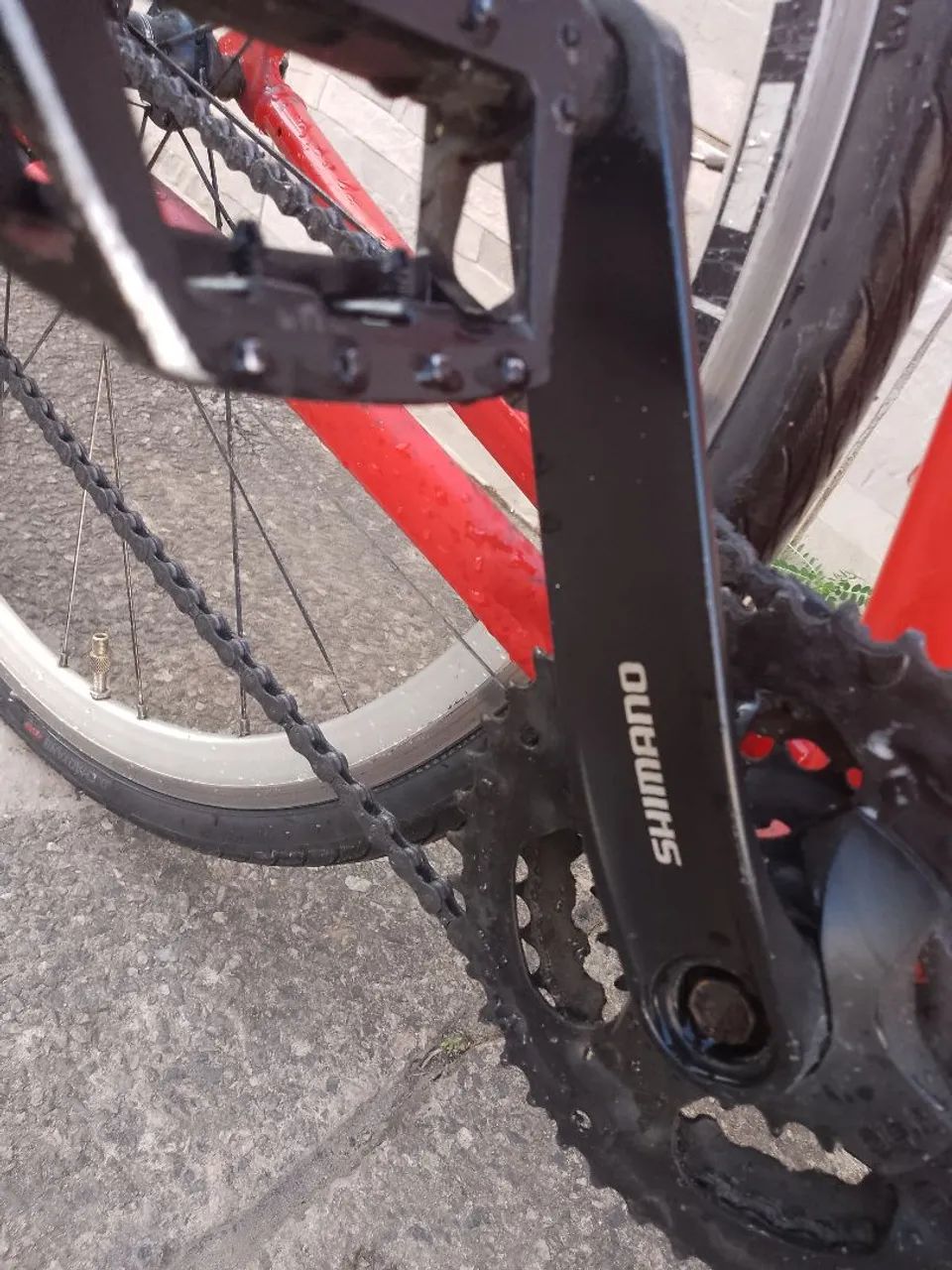 Bicicleta speed aro 29 peças Shimano 