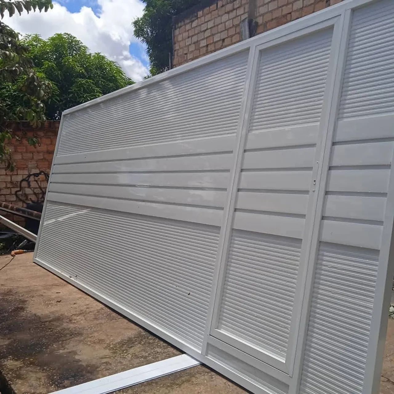 Portão de alumínio  - Foto 2