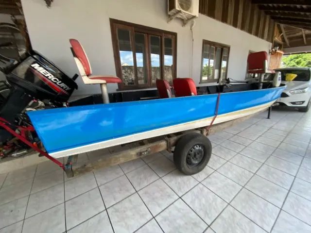 Barco Semichato 5 metros com plataforma - Foto 9