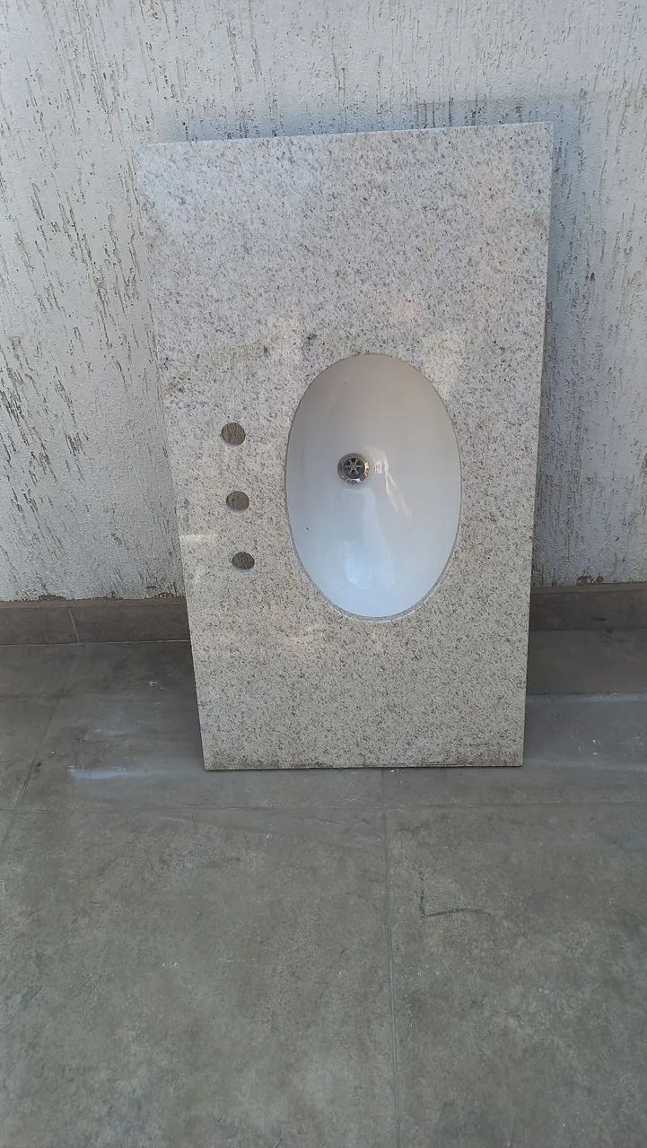 Pia de banheiro 50 X 80 cor itauna