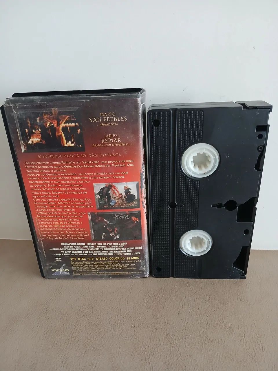 VHS Blowback - Anjo da Morte - Dublado  - Foto 2
