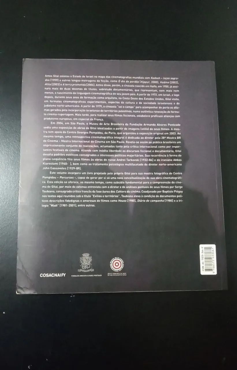 Livro Amos Gitai - Capa Dura - Foto 3