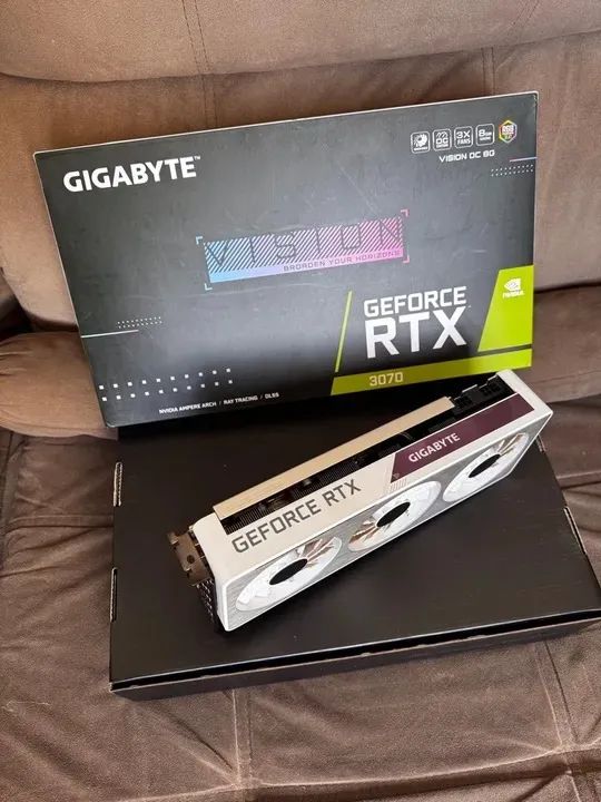 RTX 3070 GIGABYTE VISION OC - Foto 3