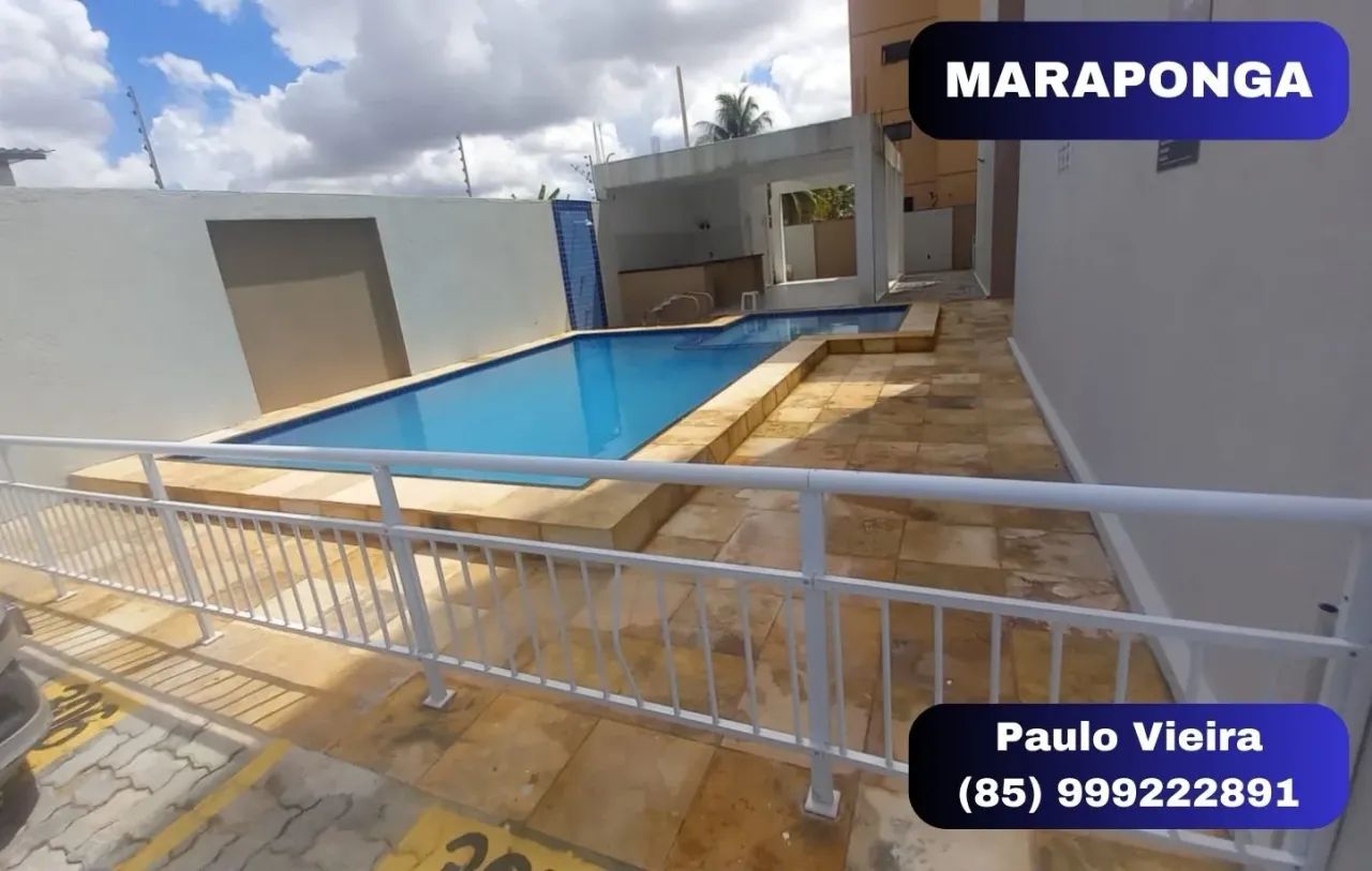 Alugo Apartamento Novo 03 Quartos, 02 Banheiros , Lazer e Varanda no Bairro Maraponga! - Foto 2