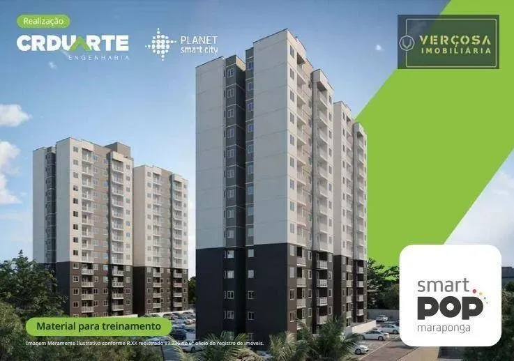 Apartamento com 2 dormitórios à venda, 45 m² por R$ 241.874,55 - Maraponga - Fortaleza/CE