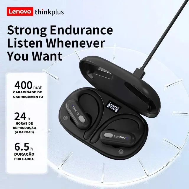 Fone Bluetooth 5.3 Lenovo XT60B - Foto 2