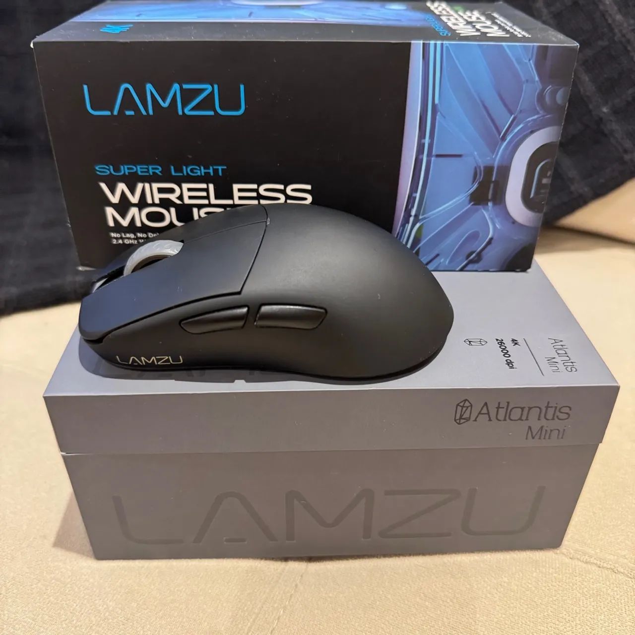 Mouse Sem Fio Lamzu Atlantis Mini - Super Leve