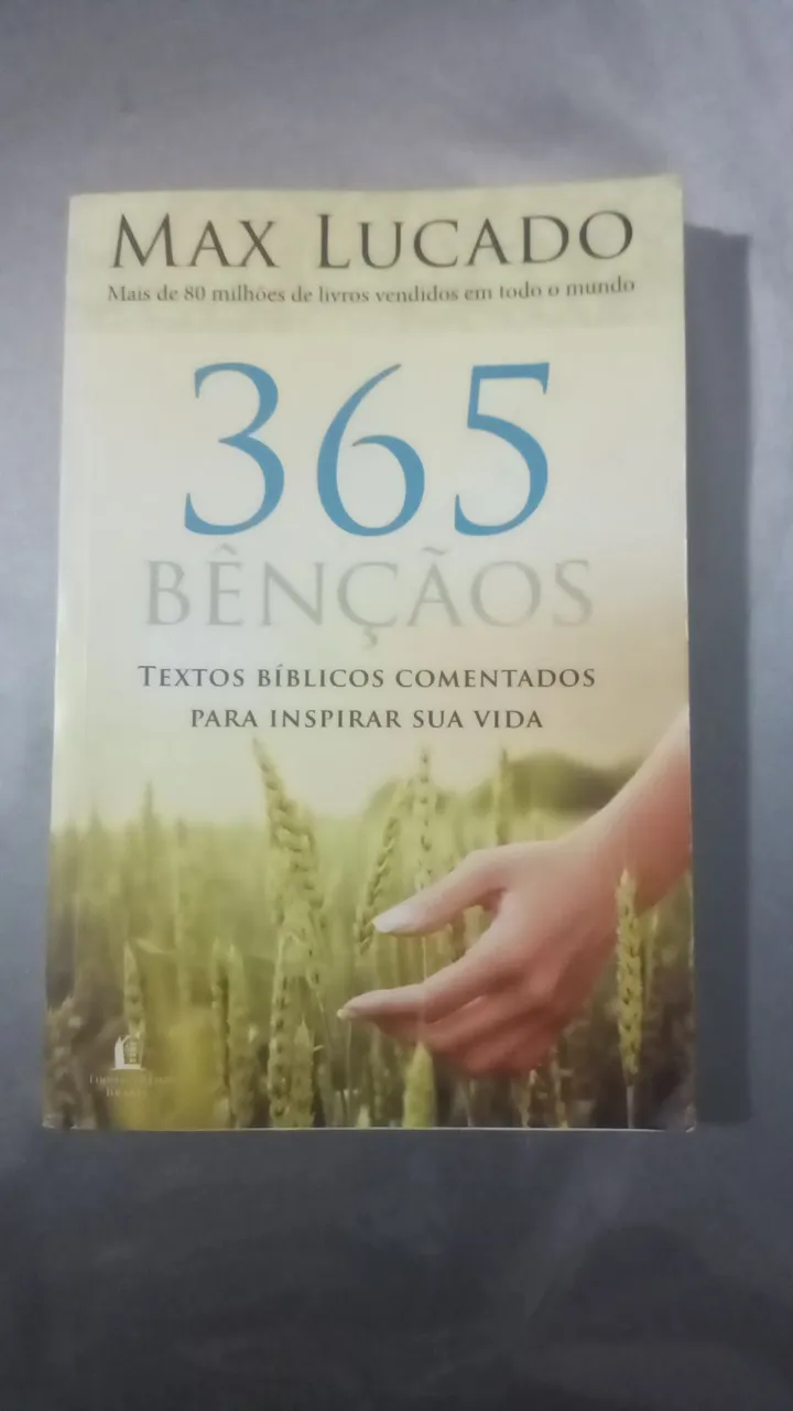 Livro 365 Bênçãos - Max Lucado