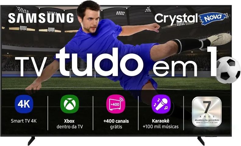 CAIXA LACRADA Smart TV 55" 4K Samsung 55U8600F Crystal HDR Tizen Alexa e Xbox Gaming - Foto 4