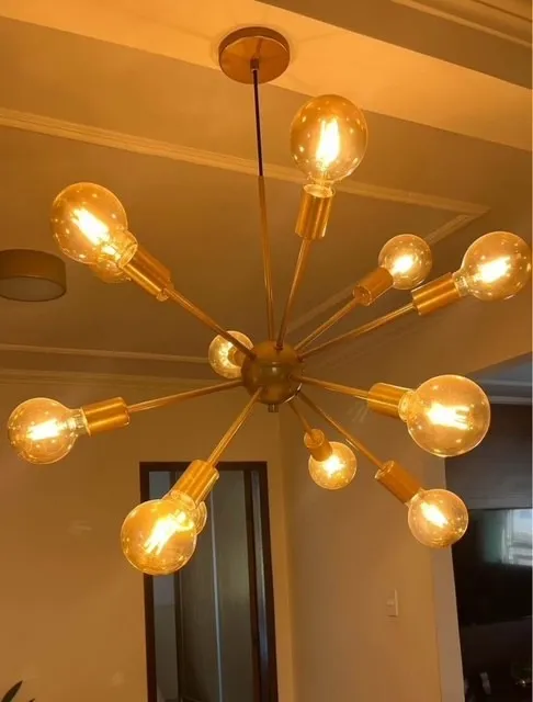 Lustre / Pendente 12 lâmpadas