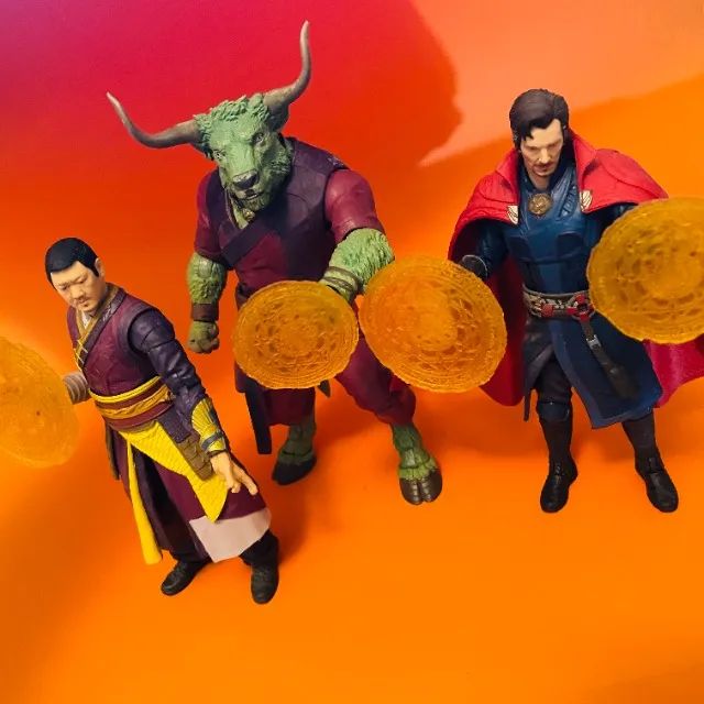 Marvel Legends Dr Strange, Wong & Rintrah BAF - Avengers Vingadores - Foto 5