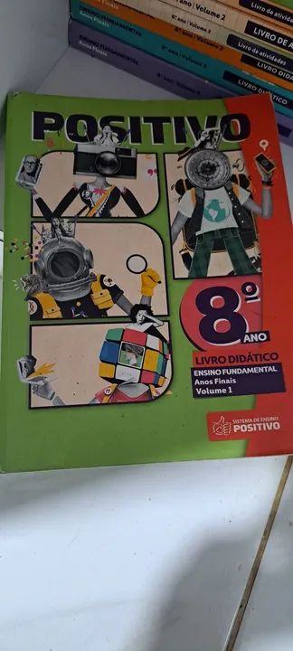 Vendo livros sistema positivo de ensino kit completo 8°ano  - Foto 2