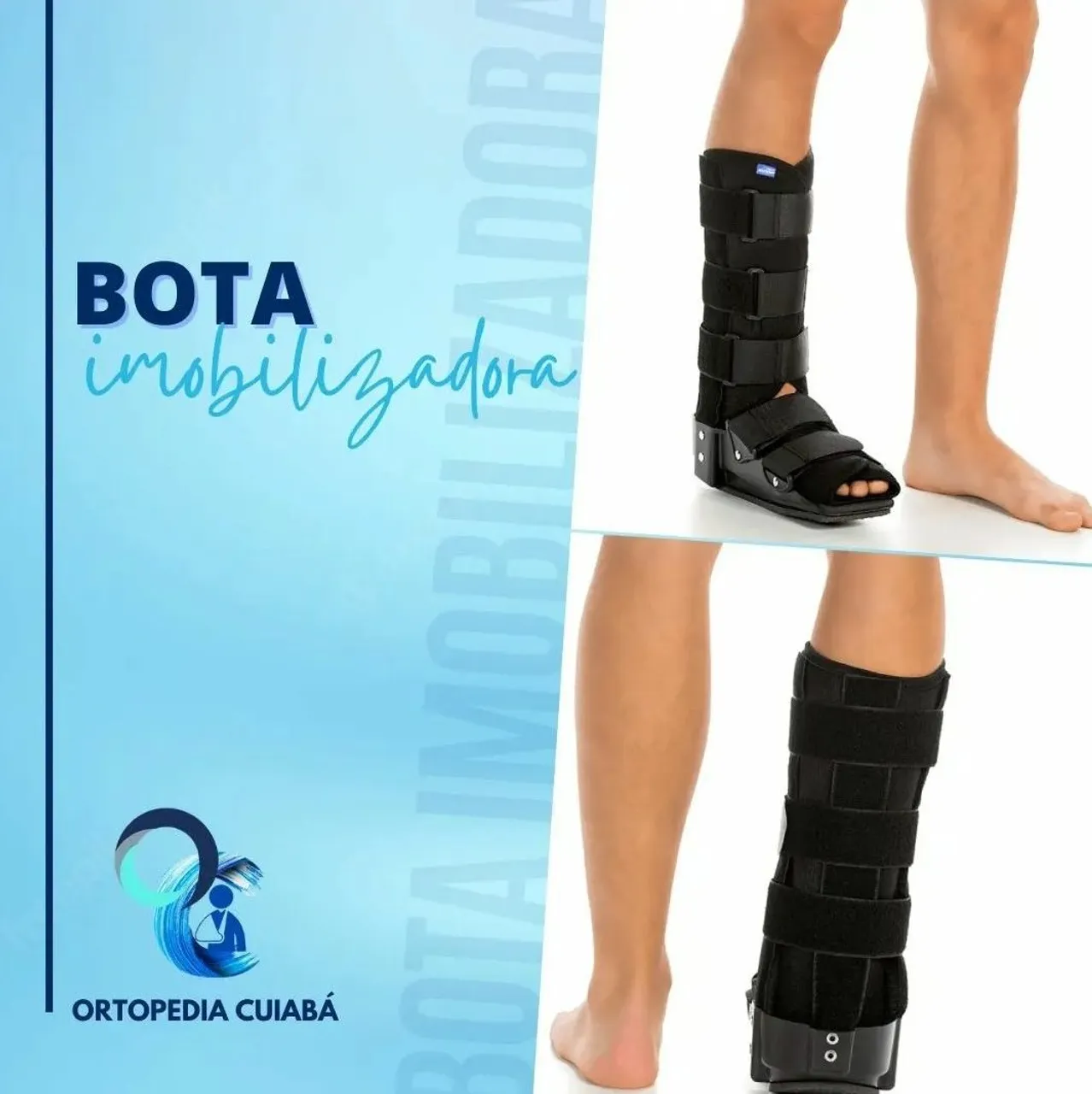 Bota Imobilizadora Ortopédica - bota robofoot