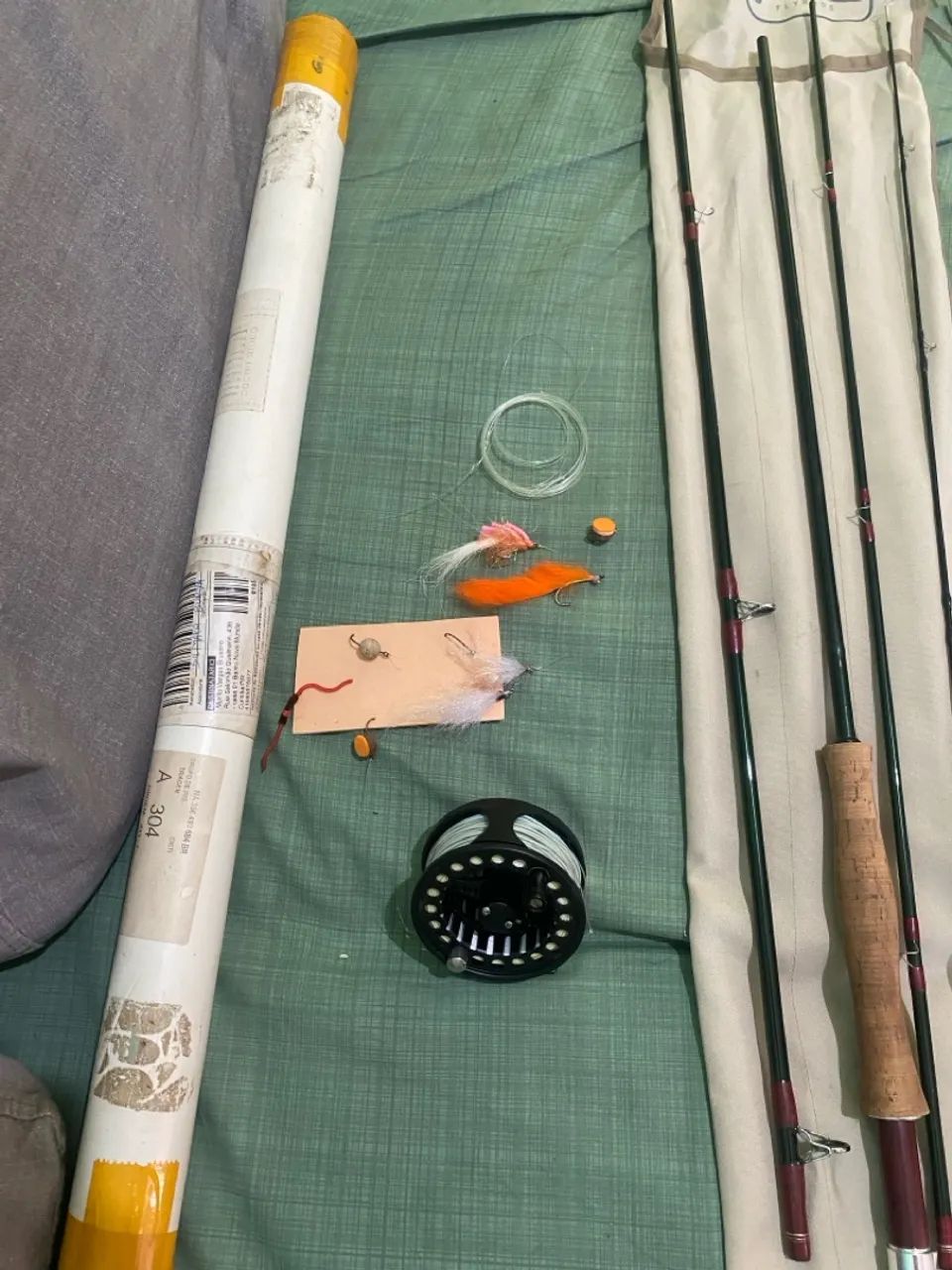 Conjunto de pesca com mosca FLY N°6  - Foto 2