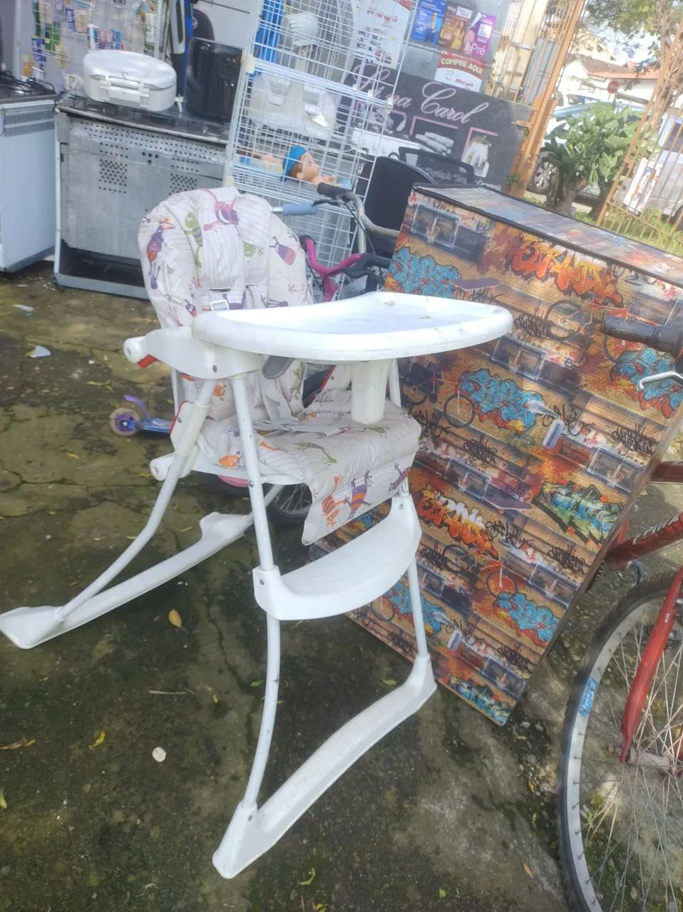 Cadeira de papinha para bebê 