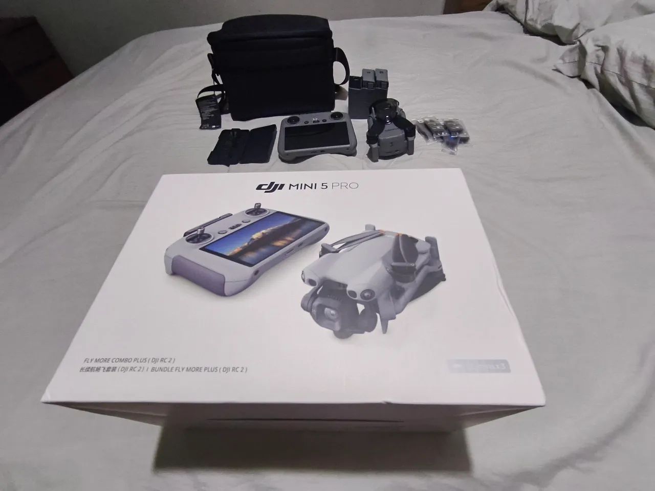 Drone dji mini 5 pro combo fly more plus - 52 min de vôo  - Foto 2