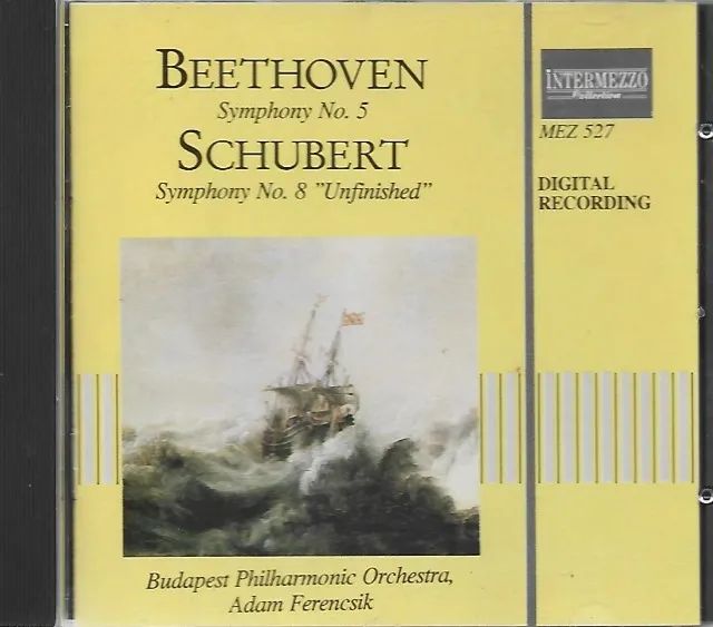 CD Beethoven Symphony No.5 & Schubert Symphony No.8 "Unfinished"