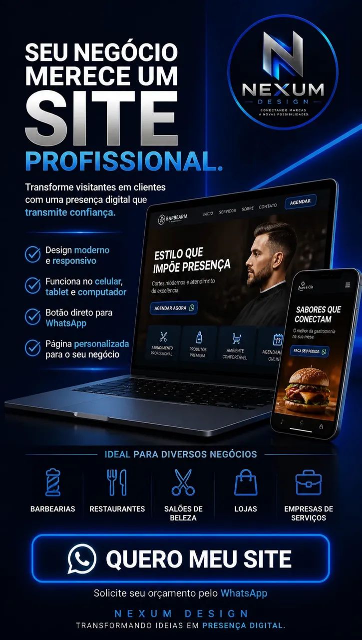Criação de Sites Profissionais