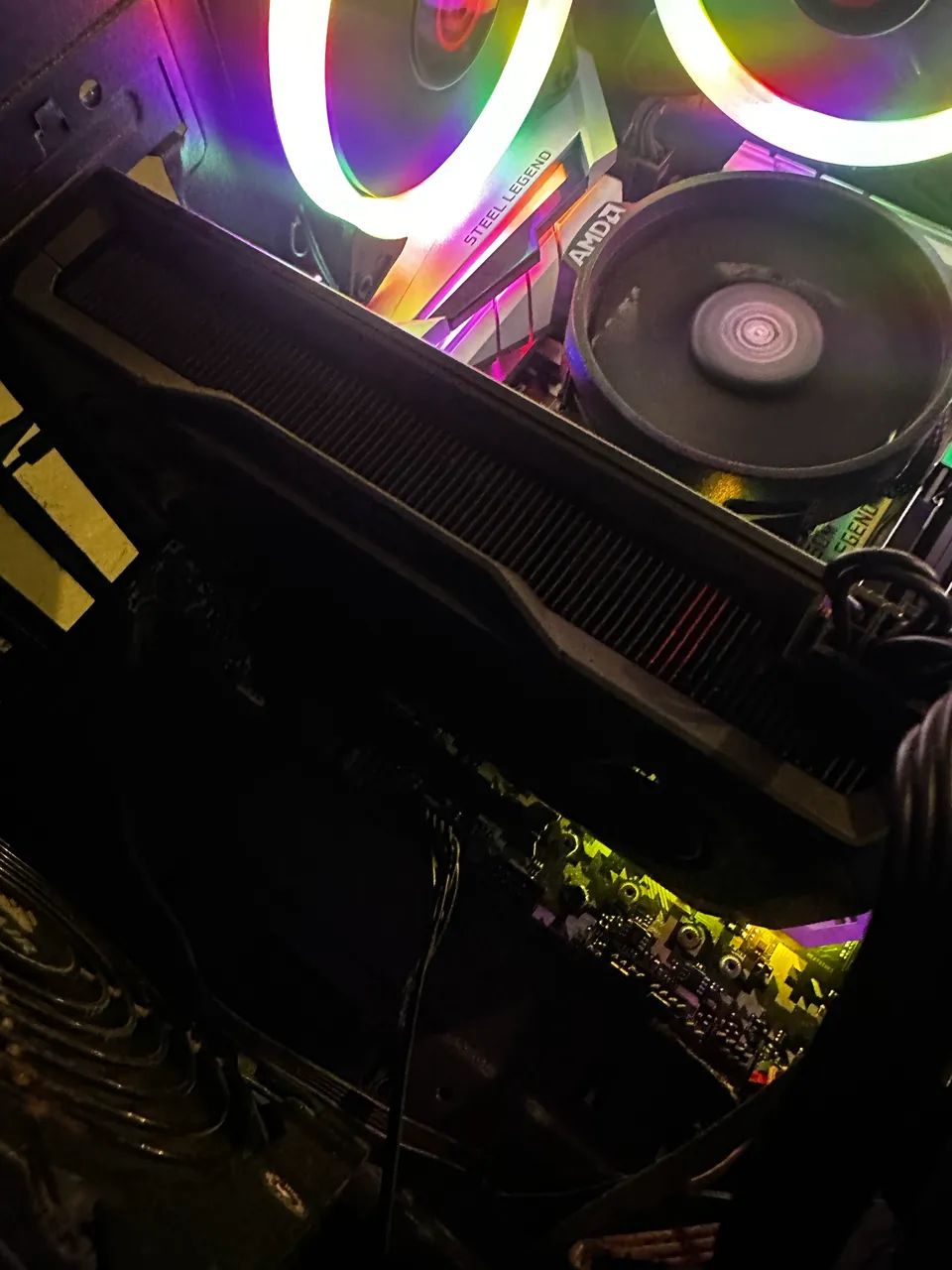 Placa de vídeo Rx7600 8gb 