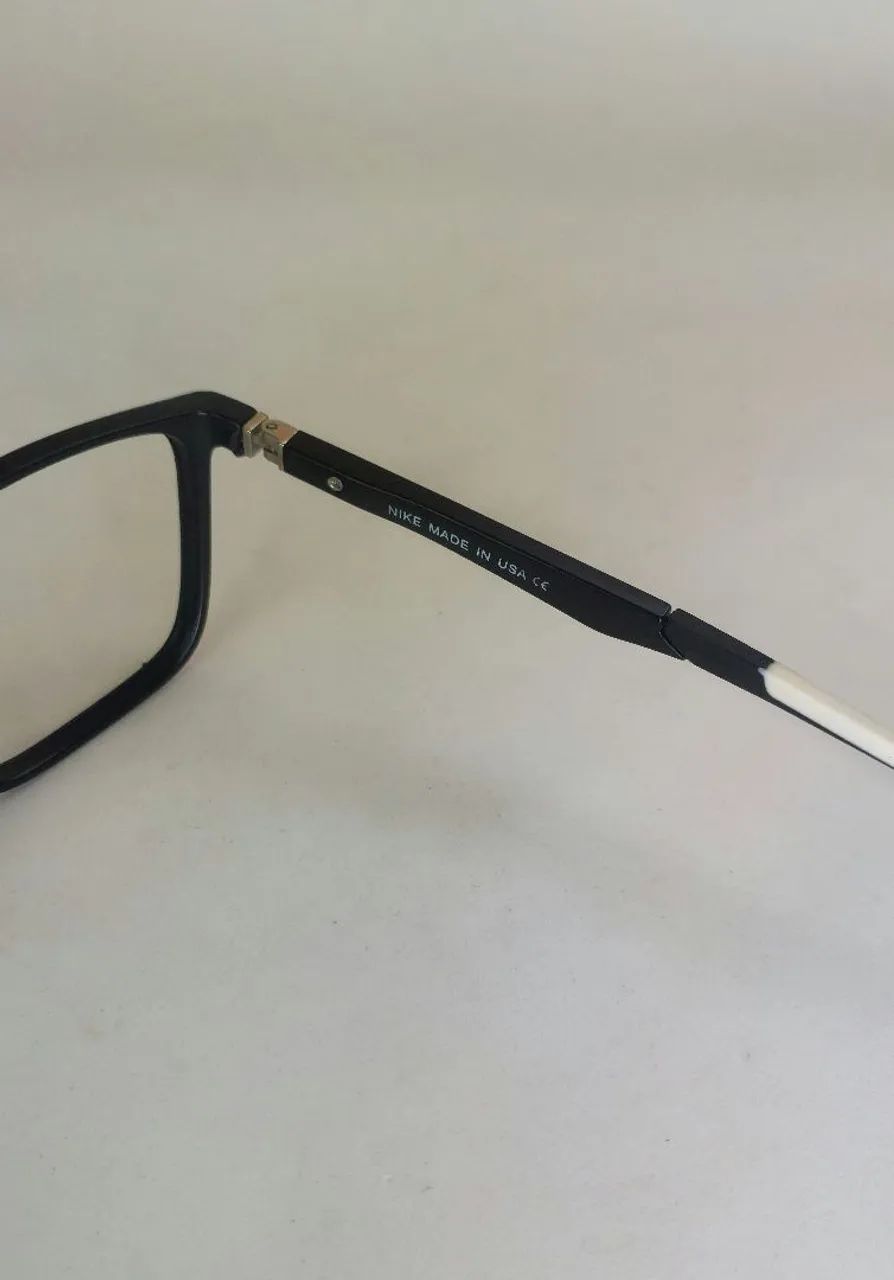 Armação Óculos Nike Esporte Retangular Acetato Resistente - Foto 3