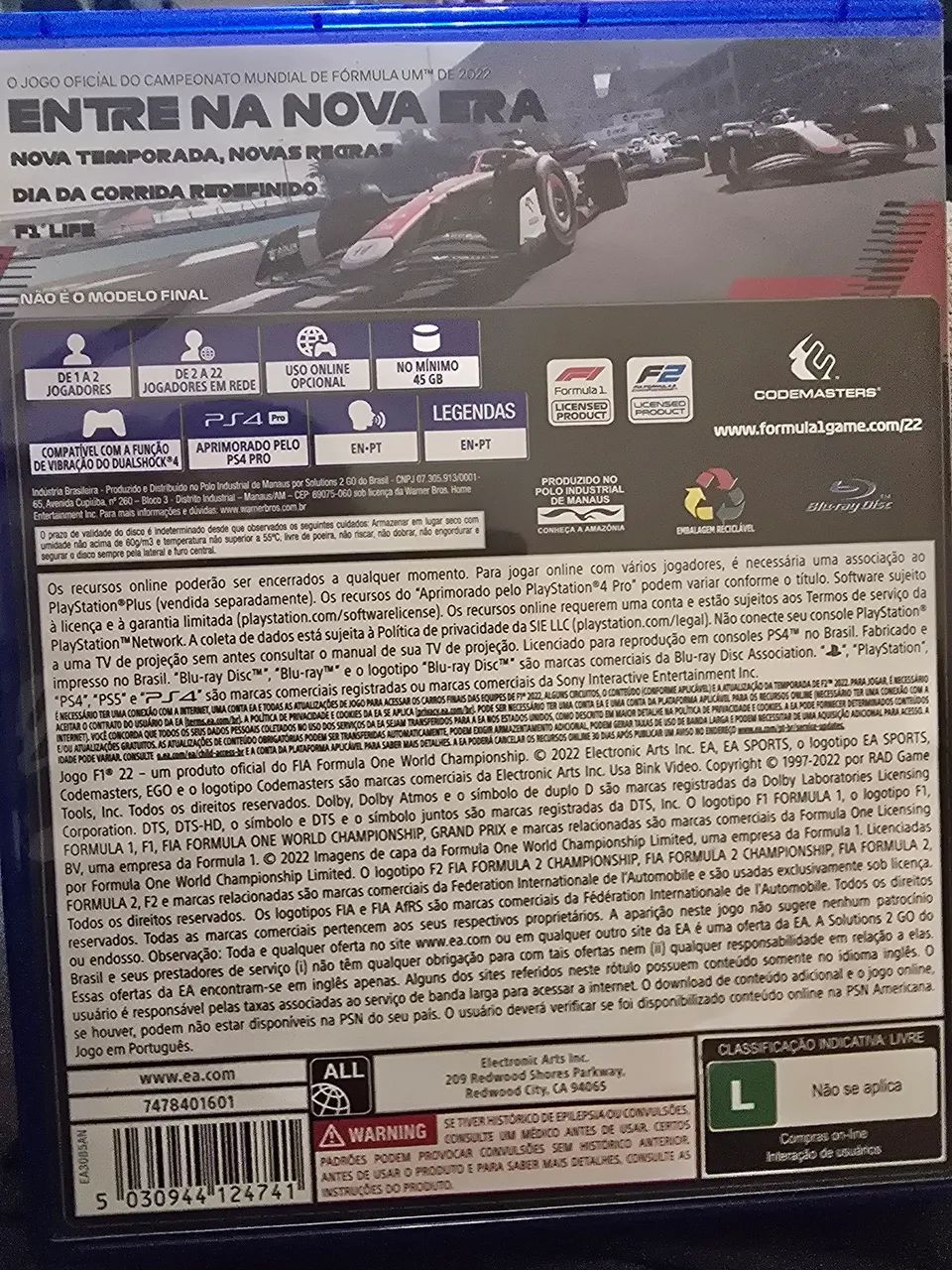 F1 22 / Fórmula 1- PS4 - Foto 2