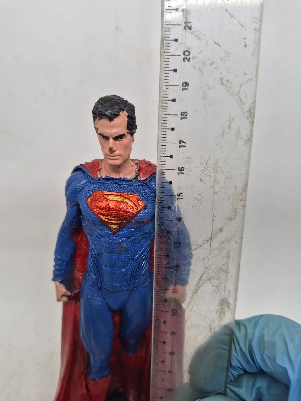 Boneco Superman de resina. - Foto 3
