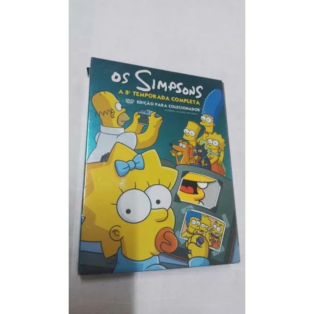 DVD Box Quadruplo Os Simpsons - A 8ª Temporada Completa - Edição Para Colecionador (23956)