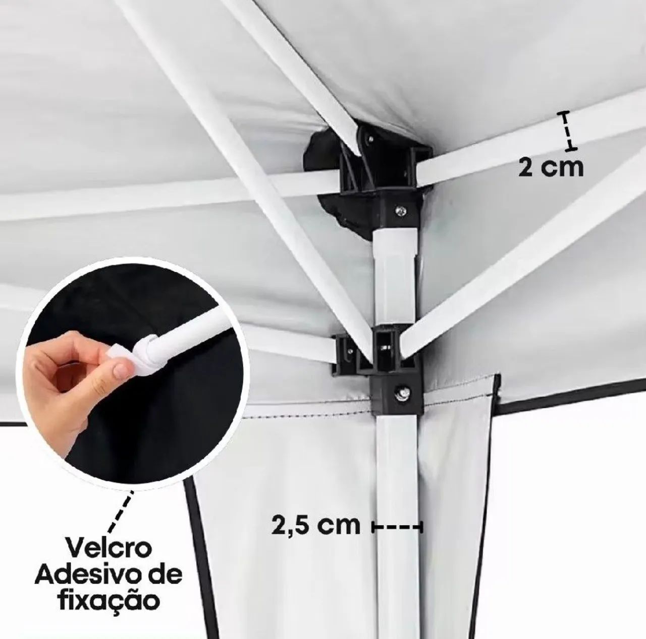 Tenda para praias, acampamentos, jardins, feiras e eventos comerciais. - Foto 2