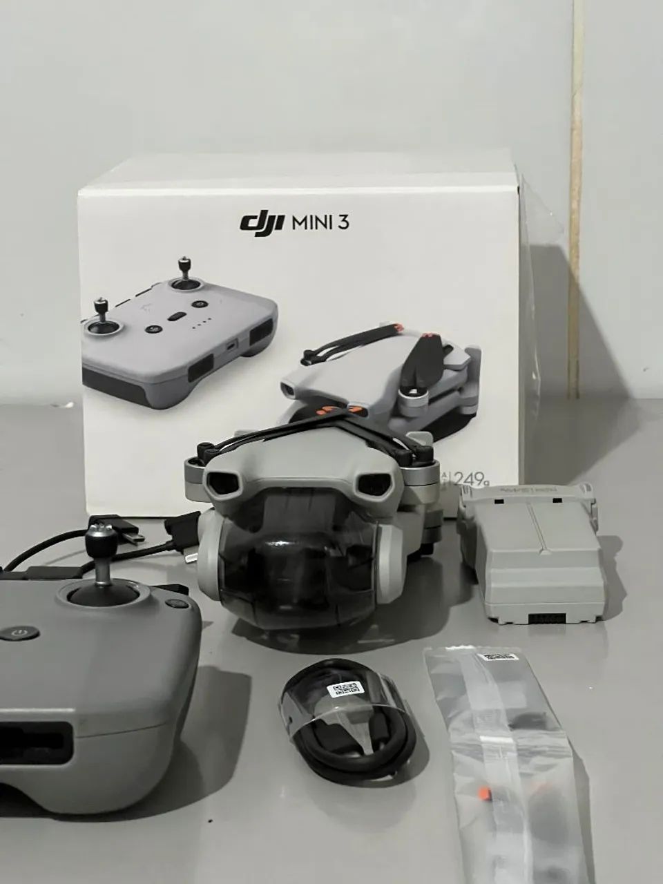 Drone mini 3 Dji com uma bateria  - Foto 3