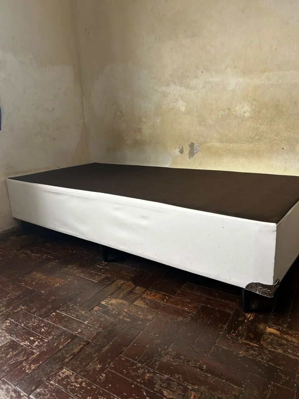 Cama ortobom de solteiro com colchão 