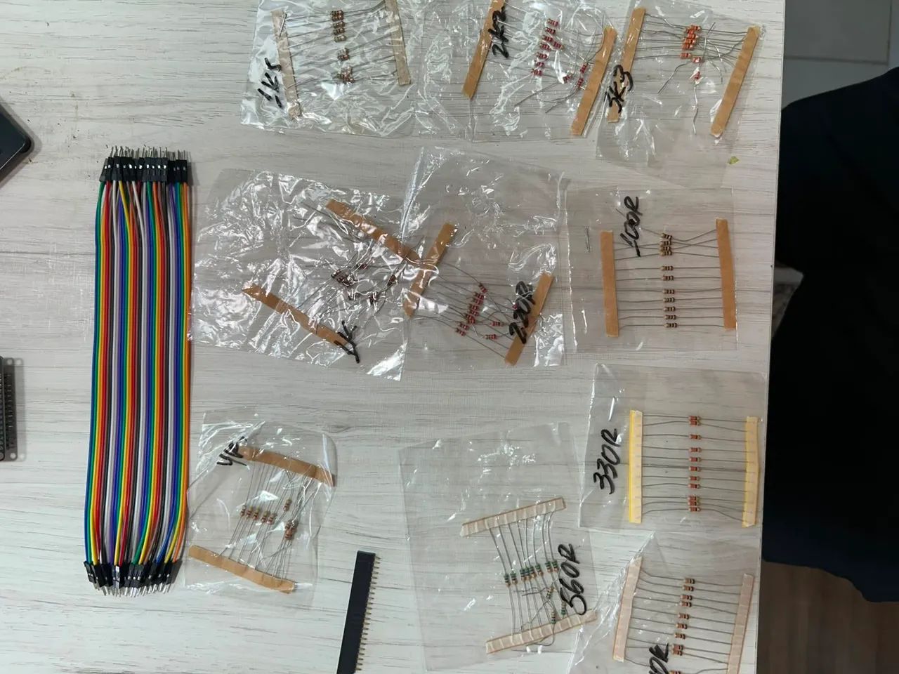 KIT ELETRONICA - MULTÍMETRO, PROTOBOARD ETC - Foto 4