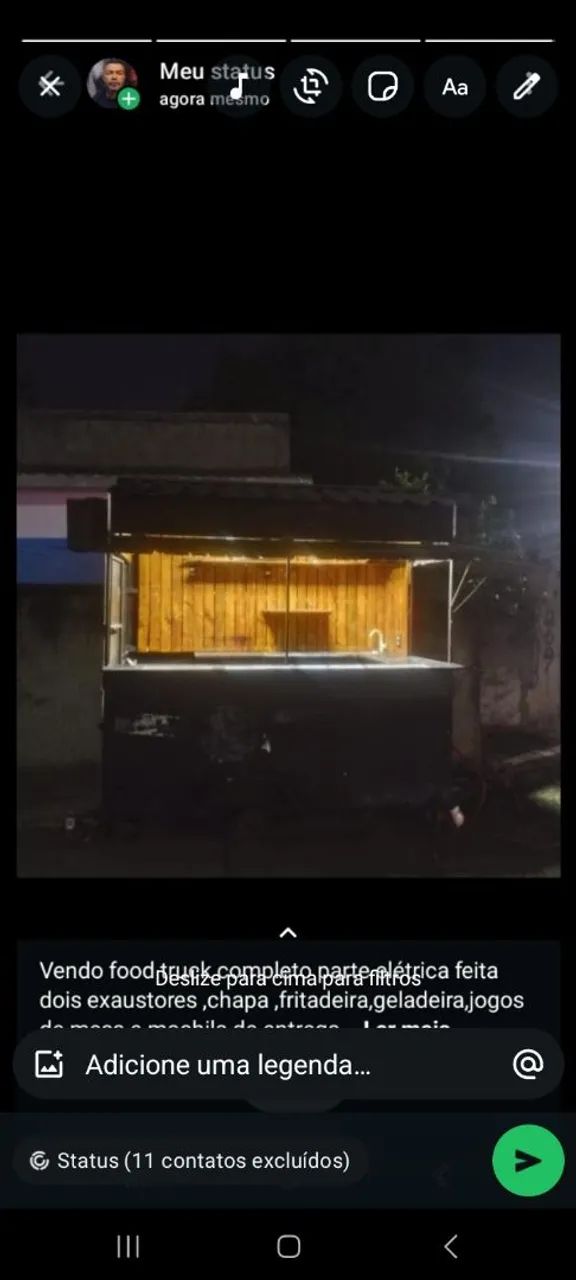 Vendo ou troco food truck 