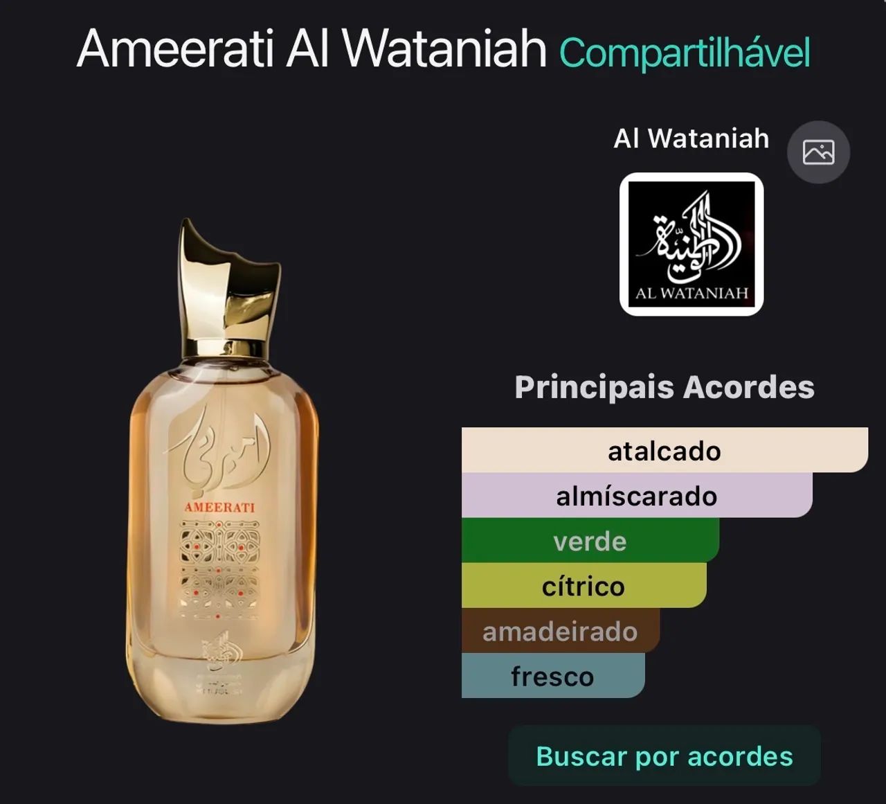 Perfumes árabes 