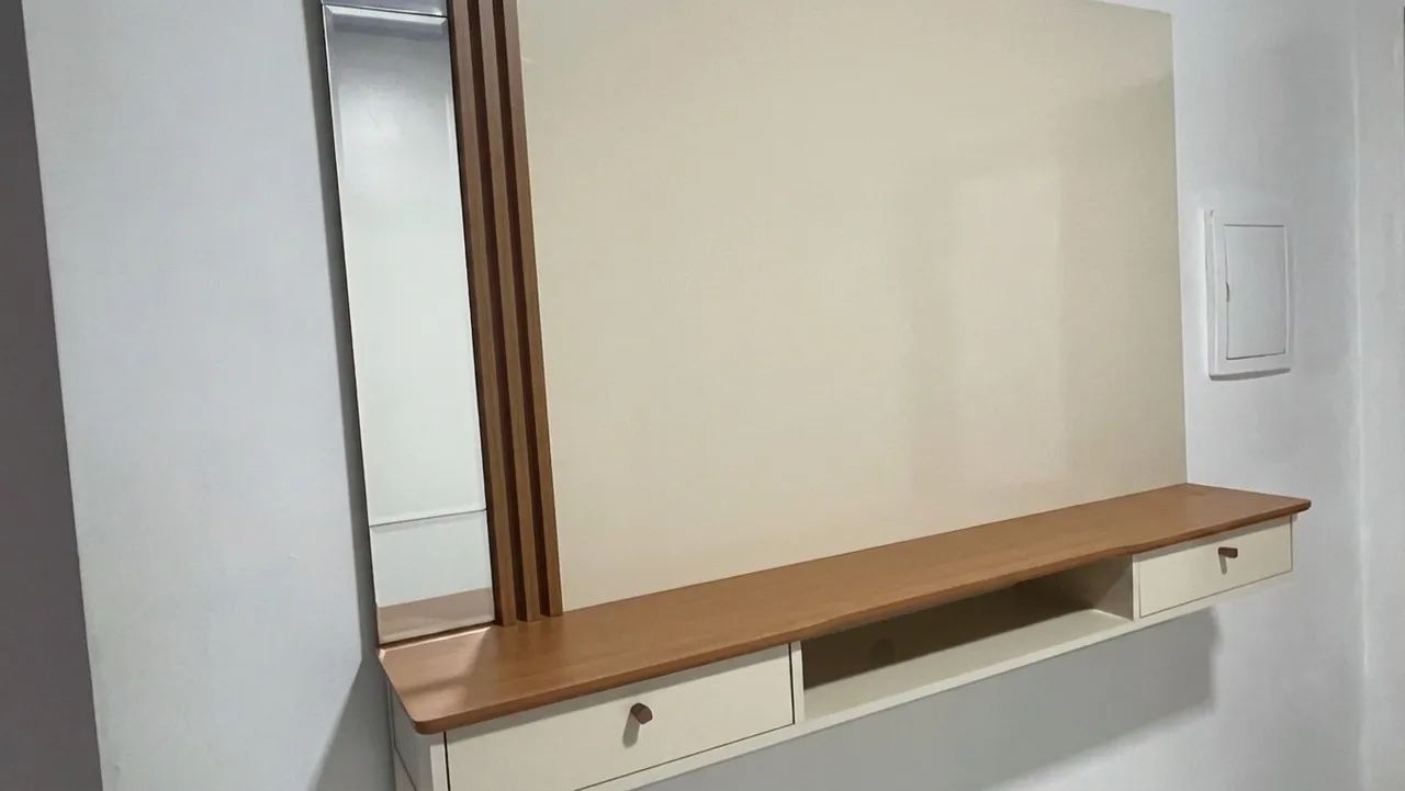 Painel para TV com Rack Suspenso - Foto 2