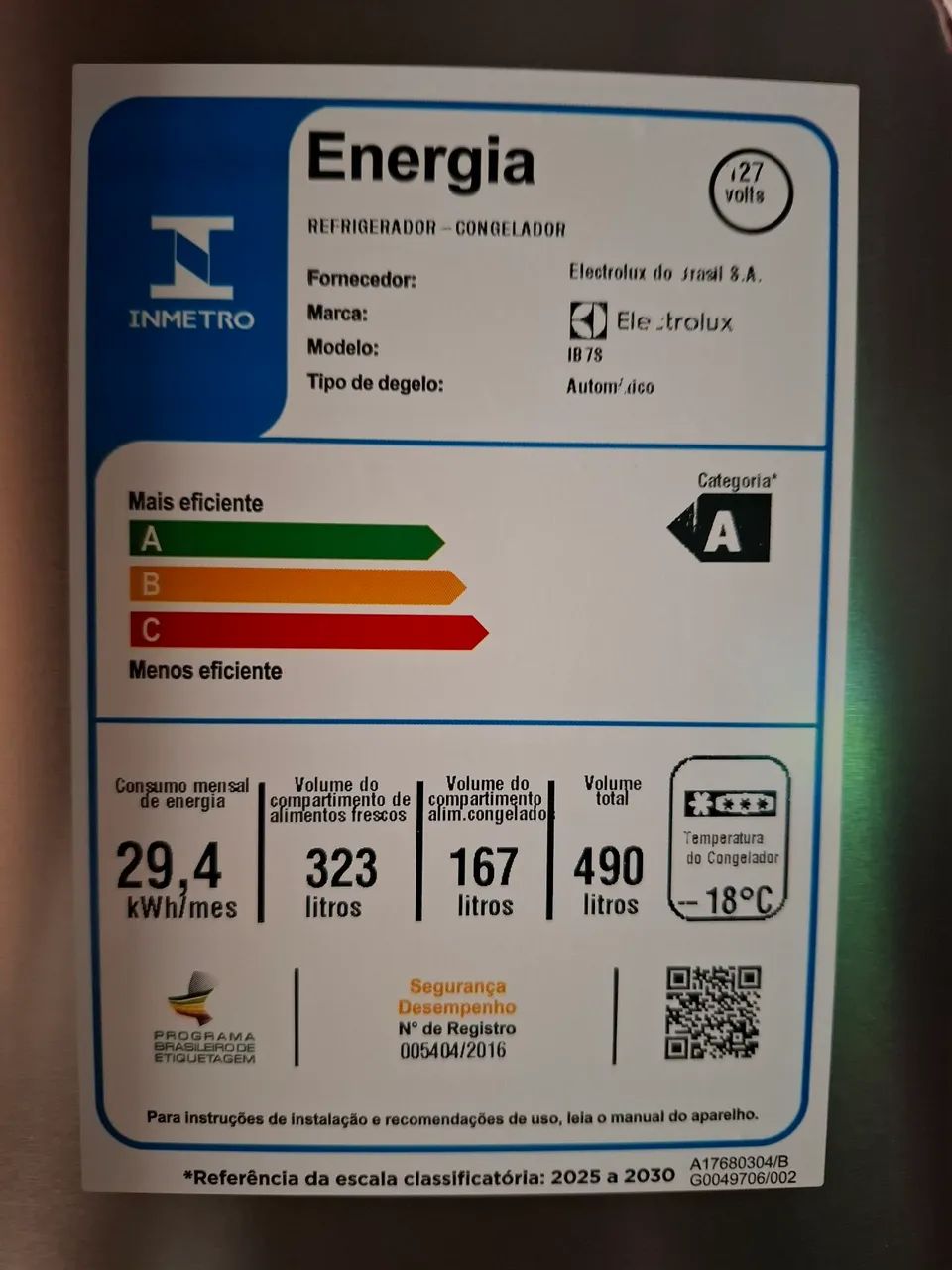Geladeira electrolux 490L inverter  - Foto 4