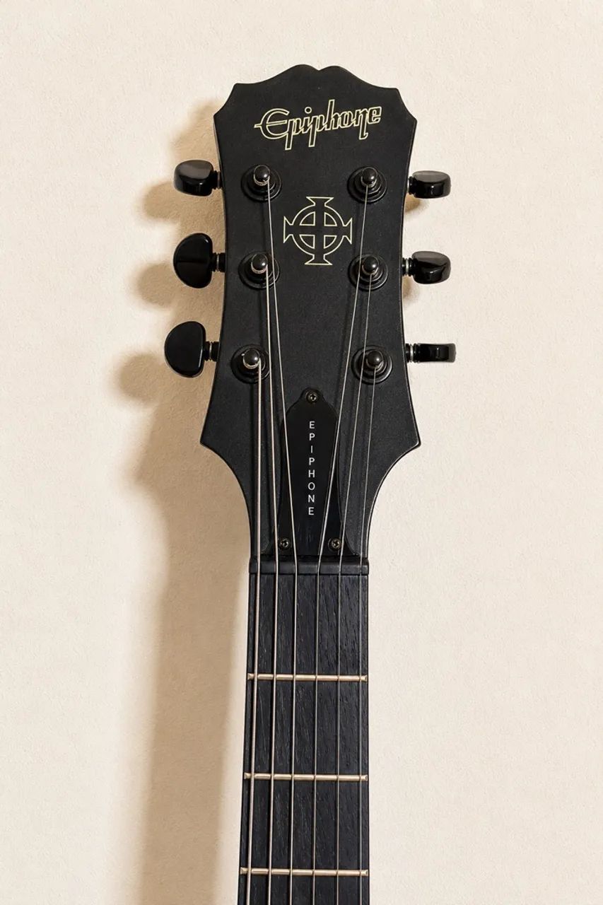 Guitarra Epiphone Lespaul Gothic Studio  - Foto 4