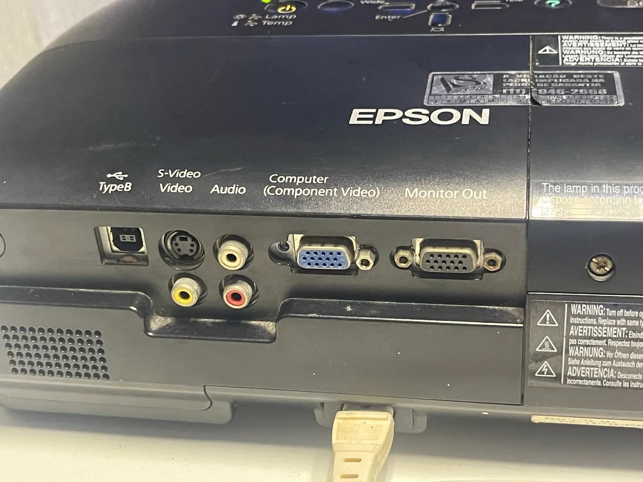 Projetor Epson S6+ - Foto 4