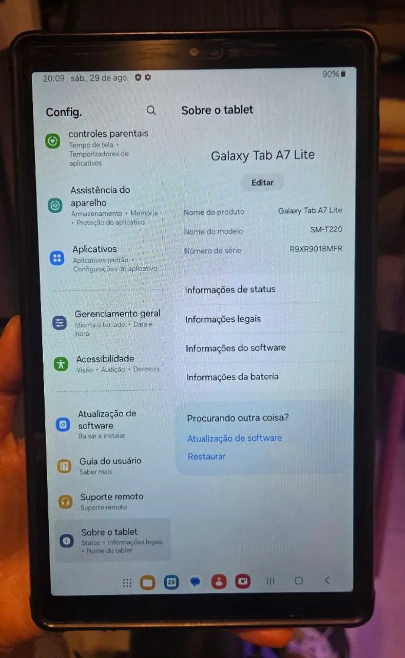 Tablet Samsung Galaxy Tab A7 Lite - Foto 2