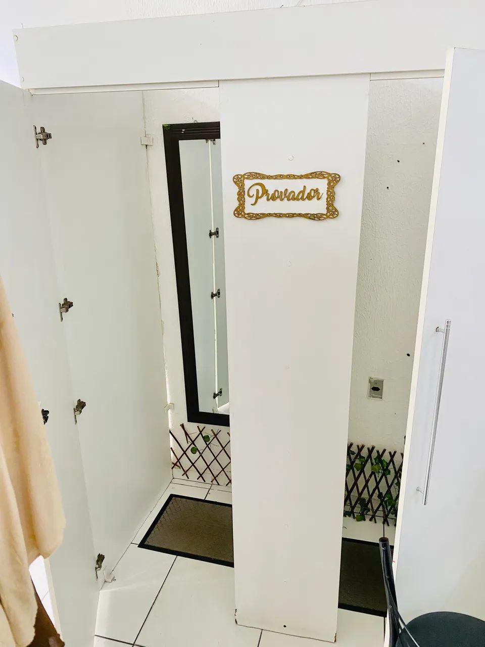 Provador de Loja em MDF Branco - 2 Portas - Foto 3
